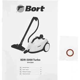 Пароочиститель напольный Bort BDR-5000 Turbo (93412963)
