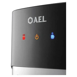 Кулер для воды AEL LD-AEL-808a чёрный (нагрев и охлаждение)