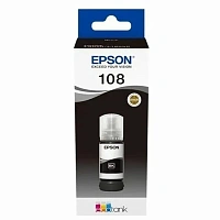 Чернила Epson 108 C13T09C14A черные оригинальные