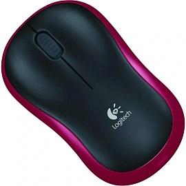 Мышь беспроводная Logitech M185 красная (910-002240/910-002633)