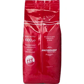 Кофе в зёрнах свежей обжарки Hausbrandt Mattioni 1 кг (пакет)