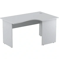 Стол эргономичный Комус Мебель (Easy To Lead) Easy One LT 22/16 правый (серый, 1400х900х740 мм)