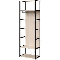 Гардероб Easy To Lead K-Loft 241H028 дуб скандинавский/чёрный 670х400х2105 мм