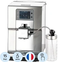Кофемашина с капучинатором Krups Intuition Experience+ EA877D10 серебристая
