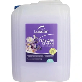 Гель для стирки Luscan Свежесть цветов для белого и цветного белья 5 л