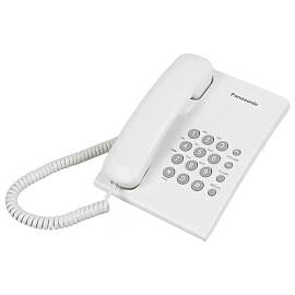 Телефон проводной Panasonic KX-TS2350 белый