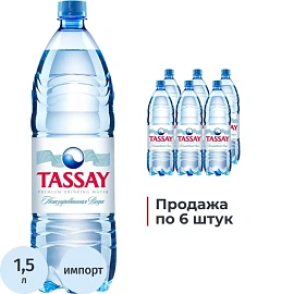 Вода питьевая Tassay негазированная 1.5 л