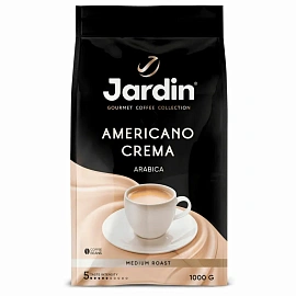 Кофе в зёрнах Jardin Americano Crema 1 кг (пакет)
