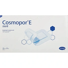 Повязка самоклеящаяся стерильная Cosmopor 20x10 см (25 штук в упаковке)