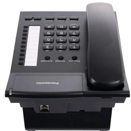 Телефон проводной Panasonic KX-TS2382RUB черный