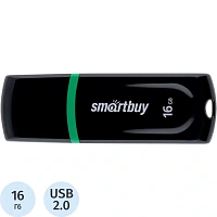 Флешка USB 2.0 16 ГБ SmartBuy Paean (SB16GBPN-K)