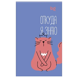 Блокнот А7 48л. на склейке BG "Монокот
