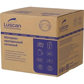 Материал протирочный нетканый в рулоне Luscan Professional W1 475 листов 31.5x34 см белый 1-слойный 110 г/кв.м
