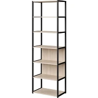 Стеллаж для документов Easy To Lead K-Loft 241H024 (дуб скандинавский/чёрный, 670х400х2105 мм)