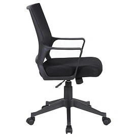 Кресло BRABIX "Balance MG-320", с подлокотниками, черное, 531831