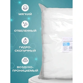 Марля медицинская Clinical Program в отрезе нестерильная отбелённая 0.9x5 м 28 г/кв.м (15 штук в упаковке)