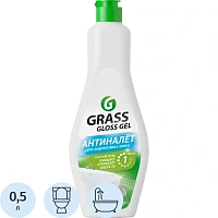 Средство для сантехники чистящее Grass Gloss 0.5 л для чистки ванн и душевых/для уборки туалета