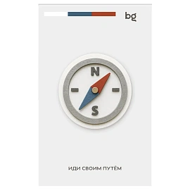 Блокнот А6 32л., на скрепке BG "Эмодзи