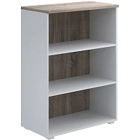Стеллаж K-Loft 241H011 (дуб сонома тёмный/белый, 786х420х1080 мм)