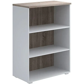 Стеллаж K-Loft 241H011 (дуб сонома тёмный/белый, 786х420х1080 мм)