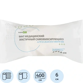 Бинт самофиксирующийся EversMed эластичный 4 м x 6 см