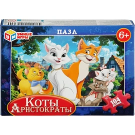 Пазл Умные игры Коты аристократы 104 детали