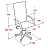 Кресло для руководителя Easy Chair EChair-518 ML чёрное (натуральная кожа с компаньоном, металл хромированный) Фото 4