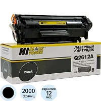 Картридж лазерный Hi-Black Q2612A HB-Q2612A для HP/Canon чёрный совместимый