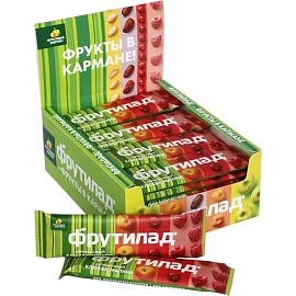 Батончик Фрутилад с клюквой и малиной (24 батончика по 30 г)