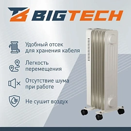 Радиатор масляный BigTech WBH002 10W (NY-10W)