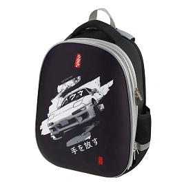 Ранец Forst School Base "Street racing" 39*30*18см, 2 отделения, 2 кармана, анатомическая спинка