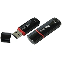Флешка USB 2.0 64 ГБ SmartBuy Crown (SB64GBCRW-K)