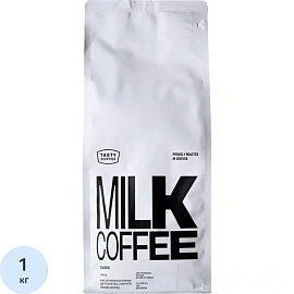 Кофе в зёрнах свежей обжарки Tasty Coffee Хани арабика 100% 1 кг (пакет)