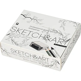 Точилка с контейнером Bruno Visconti SKETCH&ART, 3 отверстия, 35-0044