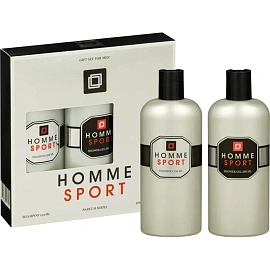Подарочный набор для мужчин Homme Sport (шампунь и гель для душа, 2x250 мл)