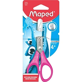Ножницы детские для правшей Maped Essentials 130 мм симметричные пластиковые ручки