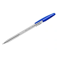 Ручка шариковая неавтоматическая Erich Krause R-301 Classic Stick синяя (толщина линии 0.5 мм, 43184)