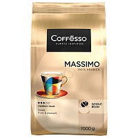 Кофе в зёрнах Coffesso Massimo арабика 100% 1 кг (пакет)