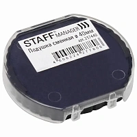 Подушка сменная для оснасток "Printer 9140", синяя, STAFF, 237440