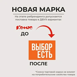 Вилка одноразовая пластиковая Выбор есть (Комус) чёрная 165 мм (100 шт. в упаковке) эконом