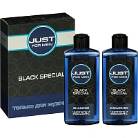 Подарочный набор для мужчин Just For Men Black (шампунь и гель для душа, 2x210 мл)