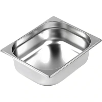 Гастроёмкость MGSteel GN 1/2 32.5х26.5х10 см 6 л нержавеющая сталь