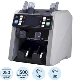 Счётчик банкнот Mertech C-200 Double CIS MG touch screen до 17 видов валют (5533)