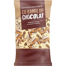 Конфеты глазированные Co barre de Chocolat Карамельный Латте 0.9 кг