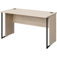 Стол прямой Easy To Lead K-Loft 241S011 (дуб скандинавский/чёрный, 1380х670х752 мм)