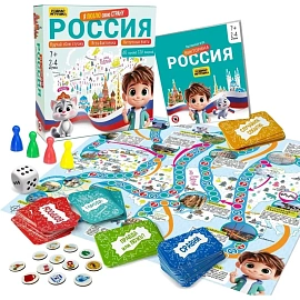 Настольная игра Русский стиль Россия. Я люблю свою страну