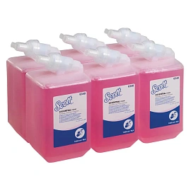 Картридж с жидким мылом для рук Kimberly-Clark Scott Everyday Use 6340 1000 мл (6 штук в упаковке)