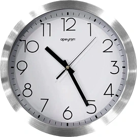 Часы настенные кварцевые Apeyron ML7120 металл 30x30x5 см