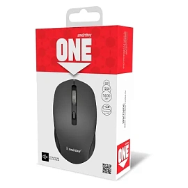 Мышь беспроводная Smartbuy ONE Dual BT+USB с зарядкой, серая