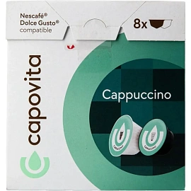 Кофе в капсулах для кофемашин Capovita Cappuccino (16 шт. в упаковке)